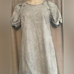 Grey denim Dress